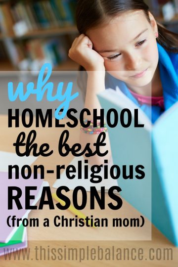 Why Homeschool? The Most Compelling Reasons to Give It a Chance - This ...