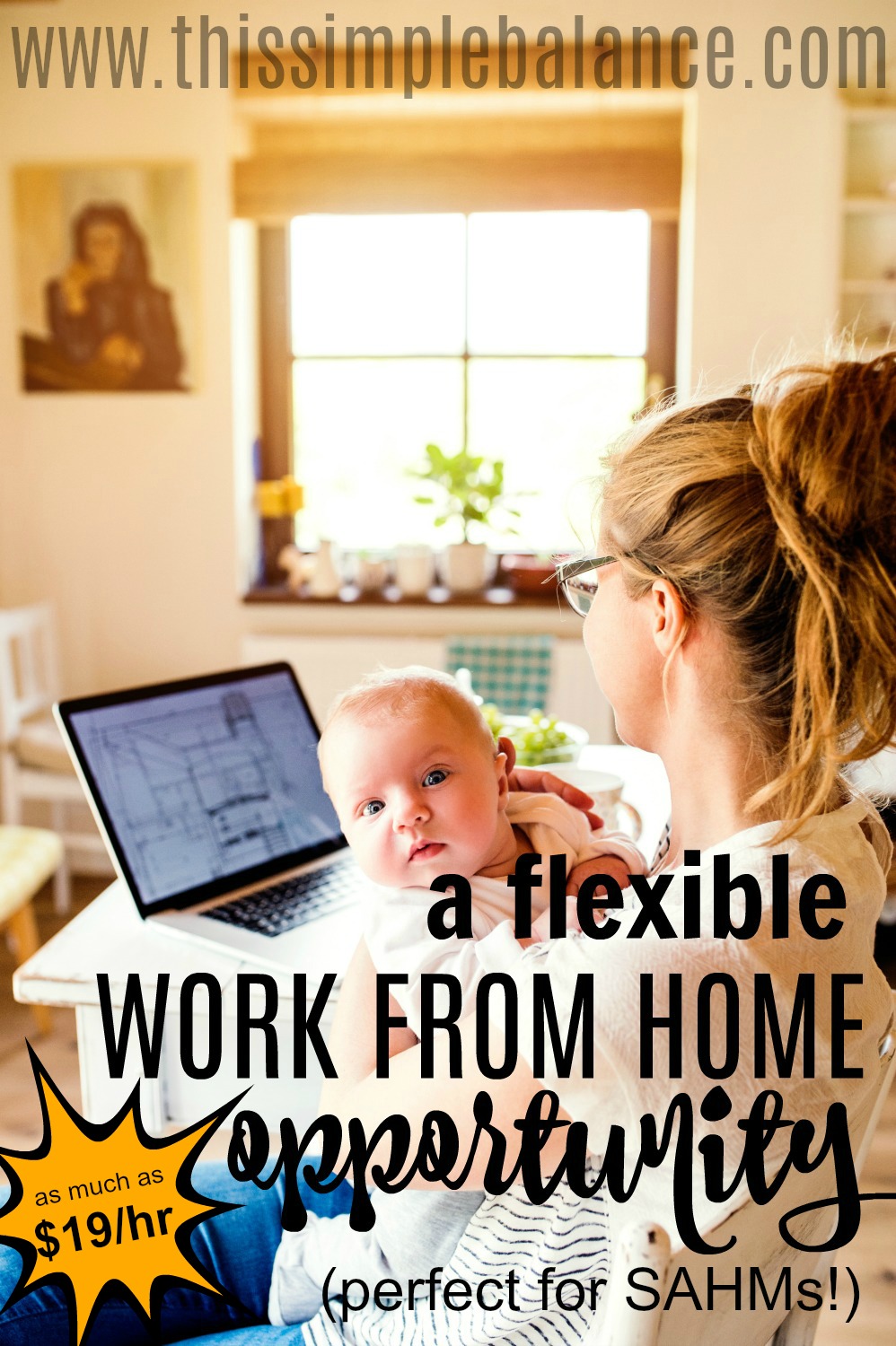 Flexible Work from Home Opportunity for Moms  This Simple BalanceThis Simple Balance