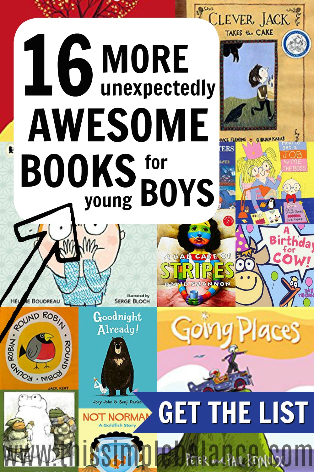 16 More Unexpectedly Awesome Books for Young Boys | This Simple ...