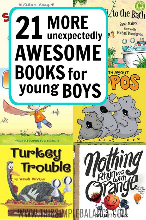 21 Awesome Picture Books for Boys - This Simple Balance