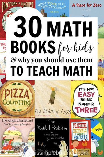 30 Picture Math Books for Kids: A Fun & Easy Way to Learn Math! - This ...