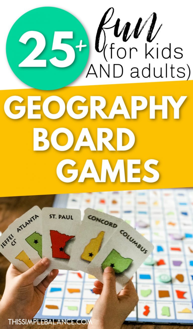 25+ Geography Board Games & Geography Card Games This Simple Balance