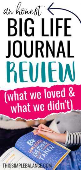 An Honest Big Life Journal Review: What We Loved & What We Didn't ...