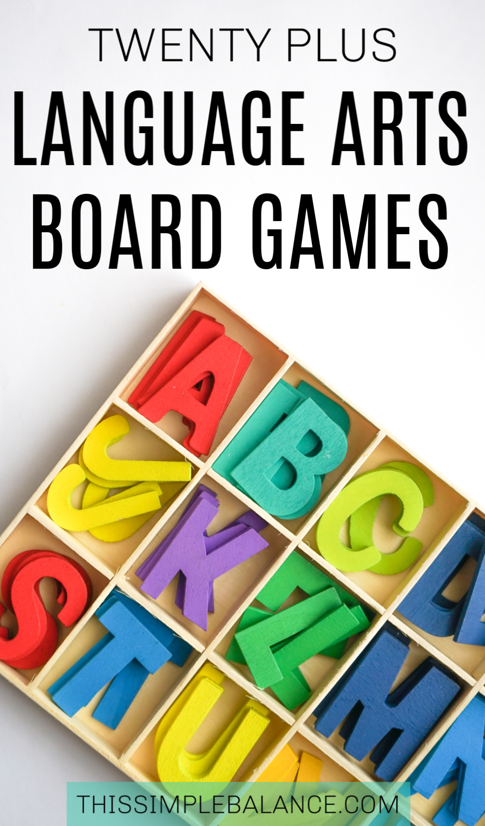 20 Language Arts Board Games This Simple Balance