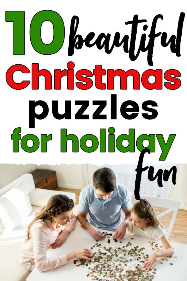 Top 10+ Christmas Puzzles for a New Holiday Tradition - This Simple Balance