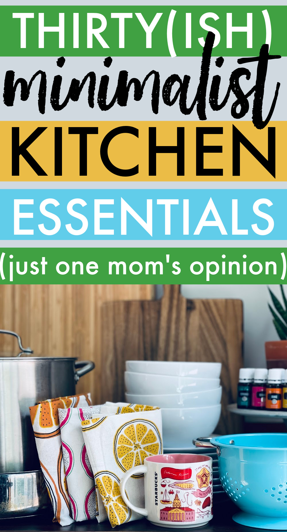 The Kitchen Essentials List You NEED • Frugal Minimalist Kitchen
