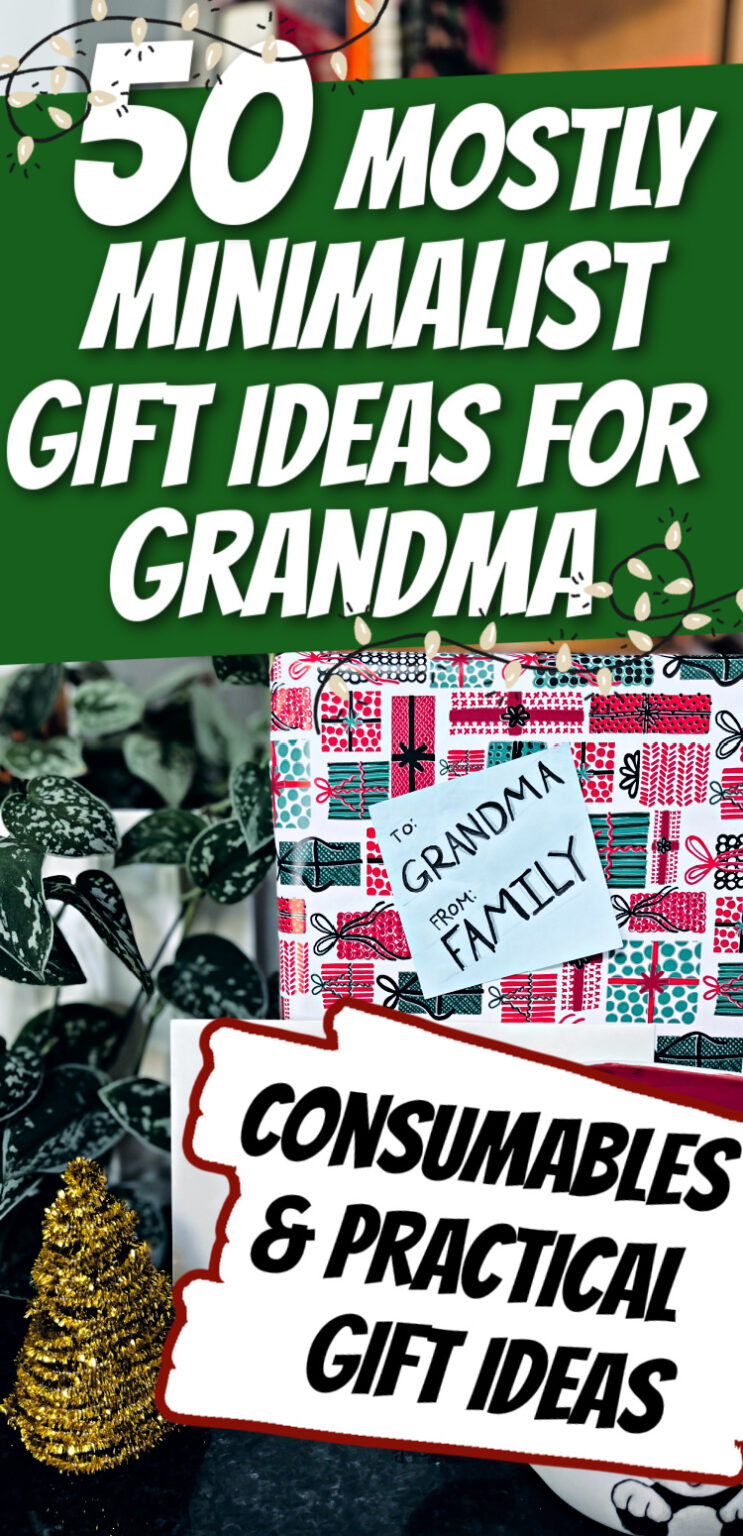 50 Mostly Minimalist Christmas Gift Ideas for Grandma - This Simple Balance